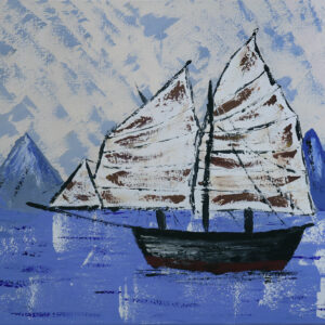 sur les eaux chinoises