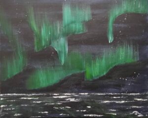 les aurores émeraudes